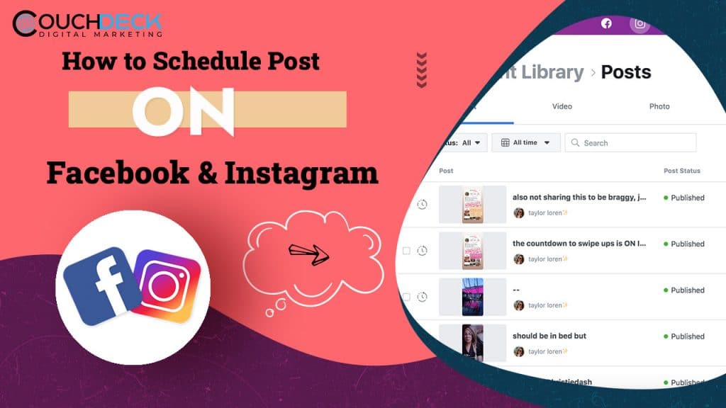 How to Schedule Posts on Facebook and Instagram