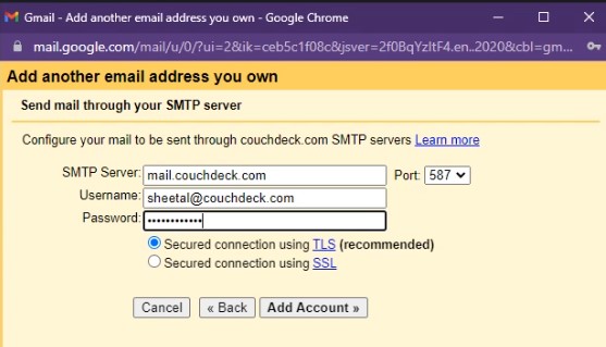 How to connect your Cpanel Email to Gmail?