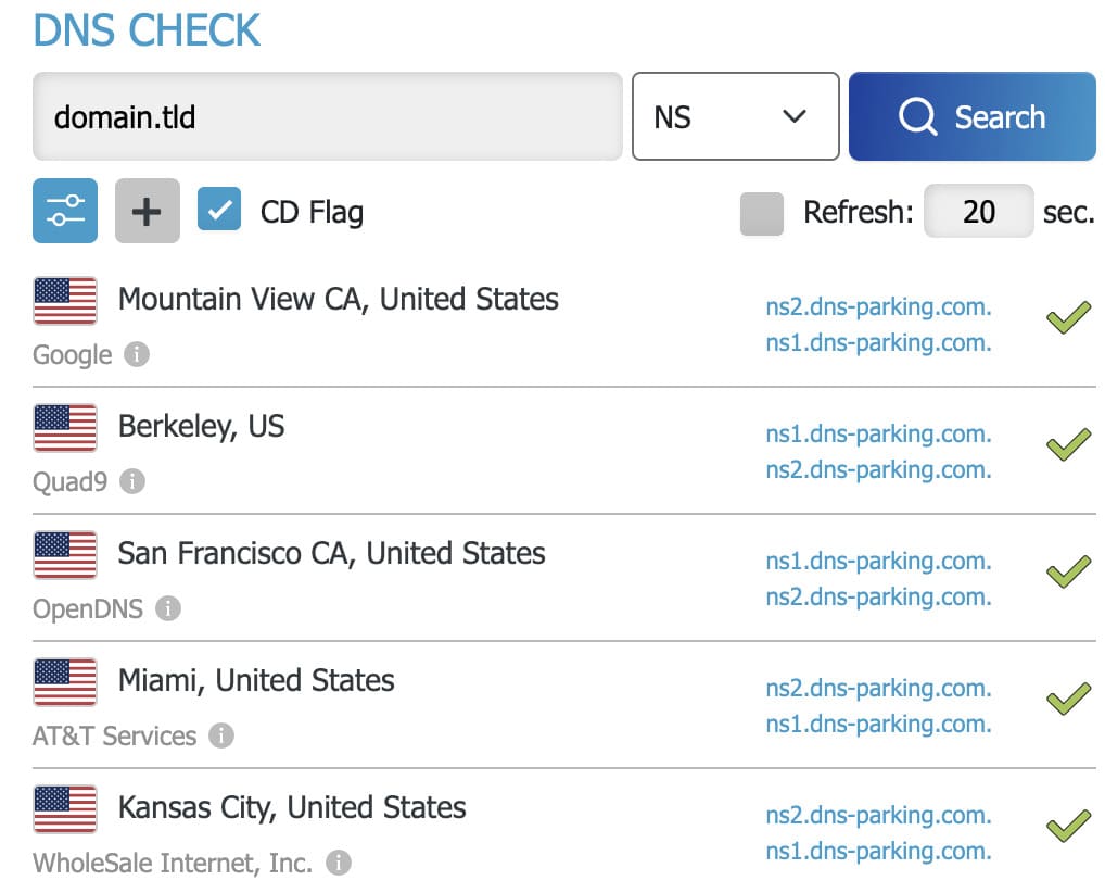 DNS-Checker-view-for-NS-records.-Hostinger-nameservers-are-seen