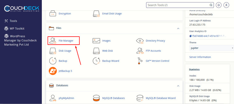 The-Link-You-Followed-Has-Expired-Error-in-WordPress-File-File-Manager