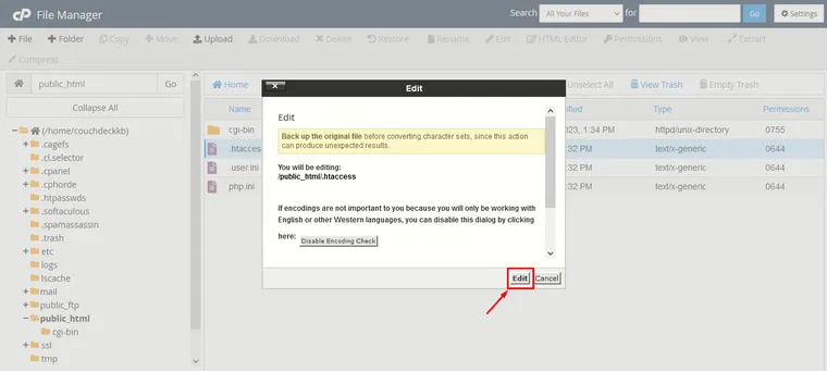 The-Link-You-Followed-Has-Expired-Error-in-WordPress-character-encoding-.htaccess